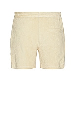 OAS Terry Shorts in Beige, view 2, click to view large image.
