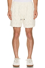 OAS Atlas Crochet Short in Cream, view 4, click to view large image.