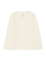 OAS Ecru Net Cardigan in Off White, view 1, click to view large image.