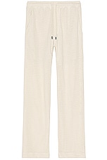 OAS Ecru Ayora Net Pants in Off White, view 1, click to view large image.