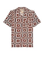 OAS Viscose Shirts in Brown, view 1, click to view large image.