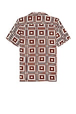 OAS Viscose Shirts in Brown, view 2, click to view large image.