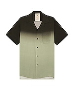 OAS Forest Grade Viscose Shirt in Green, view 1, click to view large image.