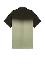 OAS Forest Grade Viscose Shirt in Green, view 2, click to view large image.