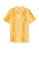 OAS Orangina Viscose Shirt in Orange, view 1, click to view large image.