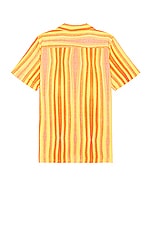 OAS Orangina Viscose Shirt in Orange, view 2, click to view large image.