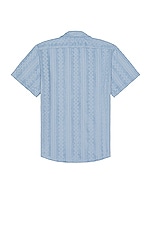OAS Ancora Cuba Terry Shirt in Blue, view 2, click to view large image.