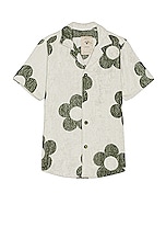 OAS Meadow Cuba Terry Shirt in Green, view 1, click to view large image.