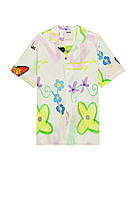 OAS Flower Shop Viscose Shirt in Multi, view 1, click to view large image.
