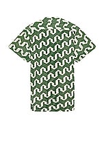 OAS Atlas Cuba Net Shirt in Green, view 2, click to view large image.