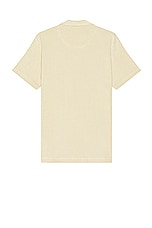 OAS Polo Terry Shirt in Beige, view 2, click to view large image.