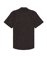 OAS Blossom Cuba Terry Shirt in Brown, view 2, click to view large image.