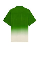 OAS Beach Grade Viscose Shirt in Green, view 2, click to view large image.