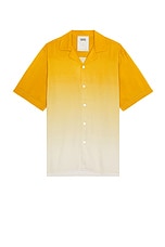 OAS Evening Grade Viscose Shirt in Yellow, view 1, click to view large image.