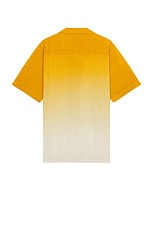 OAS Evening Grade Viscose Shirt in Yellow, view 2, click to view large image.