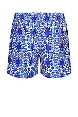 OAS Azul Swim Shorts in Blue, view 2, click to view large image.