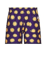 OAS Sunday Sun Swim Short in Navy, view 2, click to view large image.