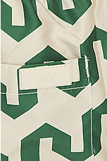 OAS Atlas Swim Short in GREEN, view 3, click to view large image.