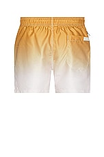 OAS Evening Grade Swim Shorts in yellow, view 2, click to view large image.