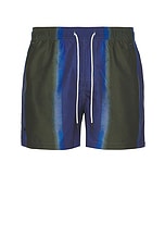 OAS Murky Mist Swim Shorts in Blue, view 1, click to view large image.
