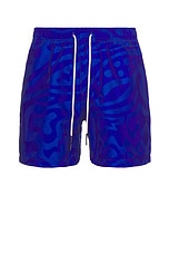 OAS Rapture Swim Short in Blue, view 1, click to view large image.