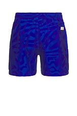 OAS Rapture Swim Short in Blue, view 2, click to view large image.
