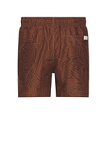 OAS Golconda Swim Short in Sienna, view 2, click to view large image.