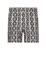 OAS Forge Hypnotise Swim Short in Navy, view 1, click to view large image.