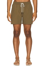OAS Nylon Swim Shorts in Green, view 4, click to view large image.