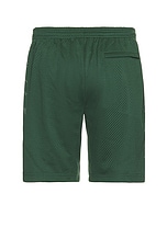 ONE OF THESE DAYS Athletic Short in Forest Green, view 2, click to view large image.