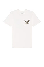 ONE OF THESE DAYS Screaming Eagle Tee in Bone, view 2, click to view large image.
