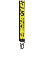 OFF-WHITE Classic Industrial Key Holder in Yellow & Black | FWRD