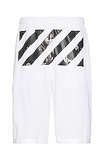 OFF-WHITE CARAVAGGIO MESH ショートパンツ - White | FWRD