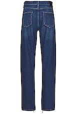 OFF-WHITE Zip Skate Jeans in Medium Blue, view 2, click to view large image.