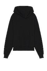 OFF-WHITE Off Stamp Skate Hoodie in Black, view 2, click to view large image.