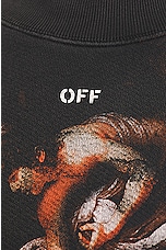 OFF-WHITE S. Matthew Skate Crewneck in Black, view 3, click to view large image.