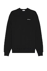 OFF-WHITE Boro Arrow Skate Crewneck in Black, view 2, click to view large image.