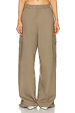 OFF-WHITE Drill Cargo Pant in Beige, view 1, click to view large image.