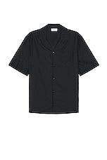 OFF-WHITE Holiday Shirt in Black, view 1, click to view large image.
