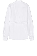 OFF-WHITE Collar Shirt in White, view 2, click to view large image.