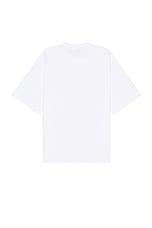 OFF-WHITE Est 2013 Skate Tee in White & Black, view 2, click to view large image.