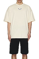 OFF-WHITE Bandana Half Arrow Over T-shirt in Angora White, view 4, click to view large image.
