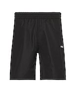 OFF-WHITE Surfer Swimshorts in Black, view 1, click to view large image.