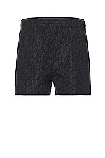 OFF-WHITE Swimshorts in Black, view 1, click to view large image.