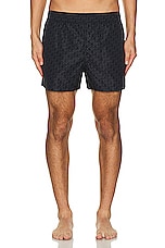 OFF-WHITE Swimshorts in Black, view 4, click to view large image.