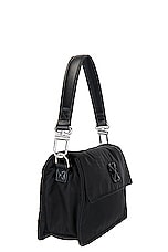 OFF-WHITE Soft Jitney 1.4 Bag in Black, view 4, click to view large image.