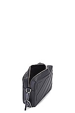 OFF-WHITE Diag Leather Camera Bag in Black, view 4, click to view large image.