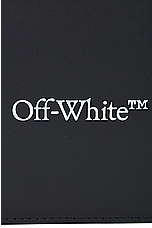 OFF-WHITE Bookish Bifold Wallet in Black & White, view 6, click to view large image.