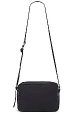 OFF-WHITE Outdoor Camera Bag in Black, view 2, click to view large image.