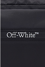 OFF-WHITE Outdoor Camera Bag in Black, view 6, click to view large image.
